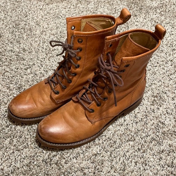 Frye Veronica 76276 Combat Boots - Picture 2 of 8